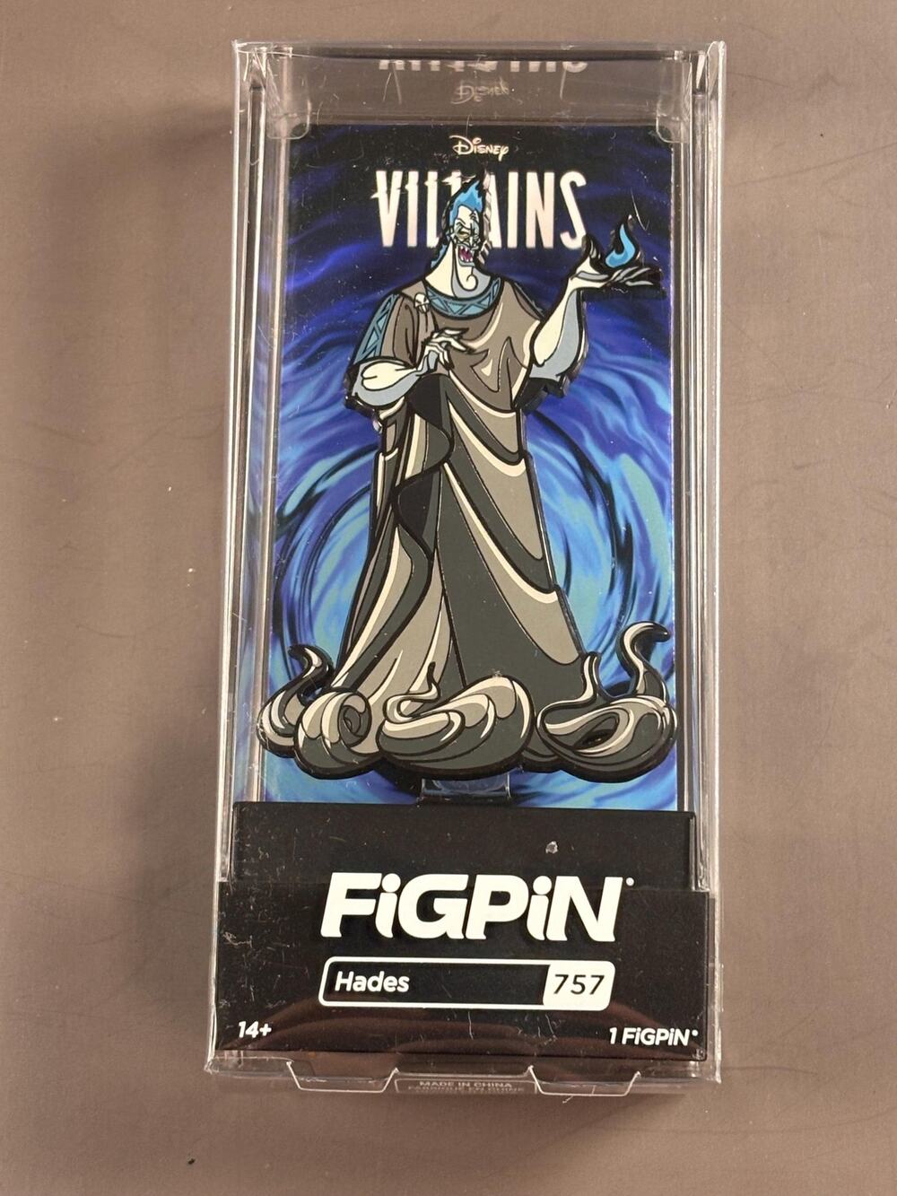 Figpin: Disney Villains - Hades #757 Enamel Pin New